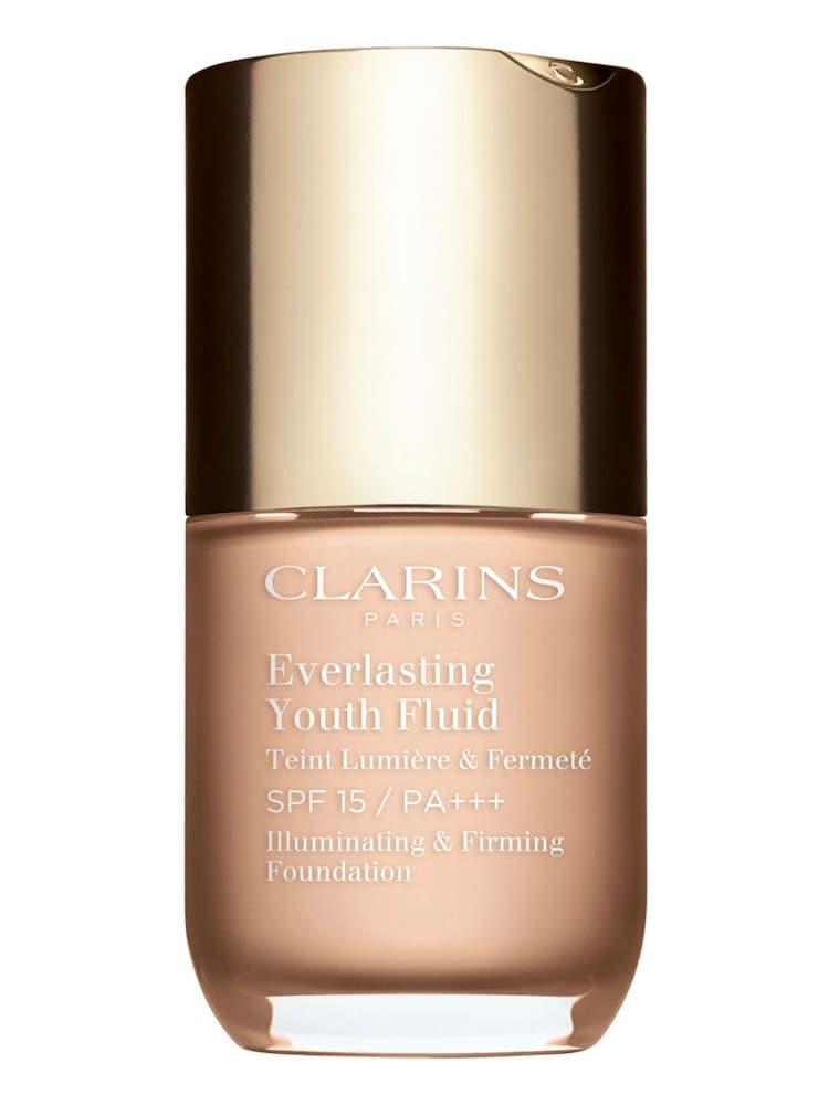 Clarins Everlasting Youth Fluid Foundation SPF15 - Image 1 of 4 Clarins Everlasting Youth Fluid Foundation SPF15 - Image 1 of 4