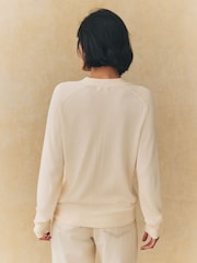 Floral Embroidery Soft Touch Button Up Knitted Cardigan - Image 4 of 9