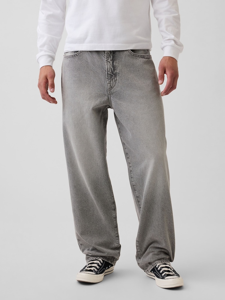 Pelēks - Džinsa audums "Gap Baggy" - Attēls 1 no 5
