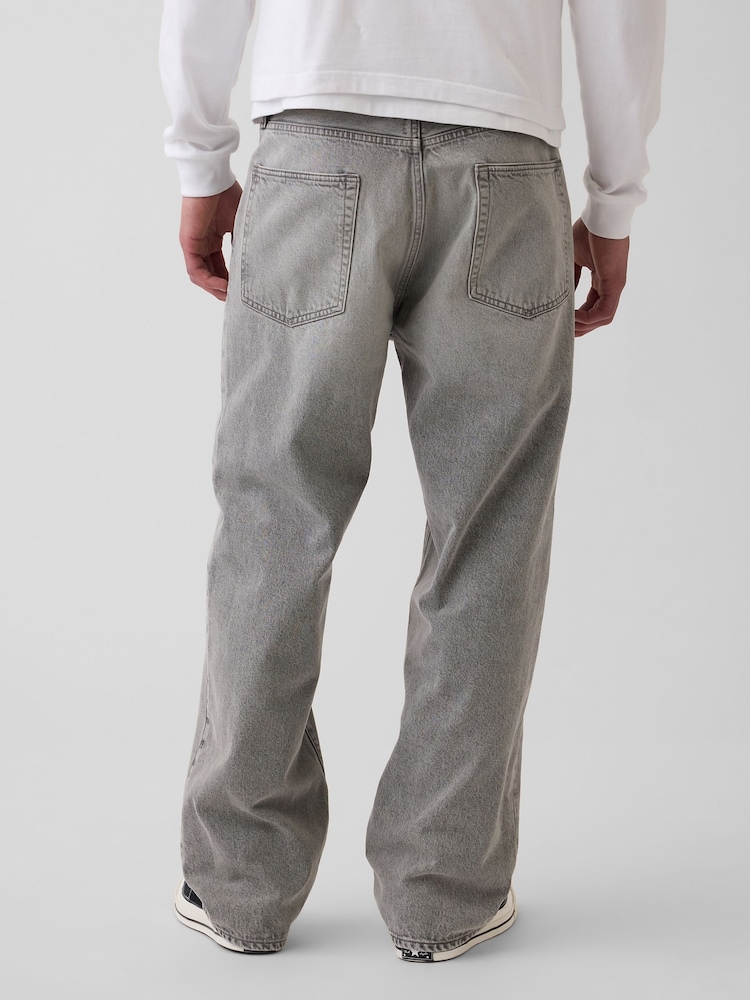 Pelēks - Džinsa audums "Gap Baggy" - Attēls 2 no 5