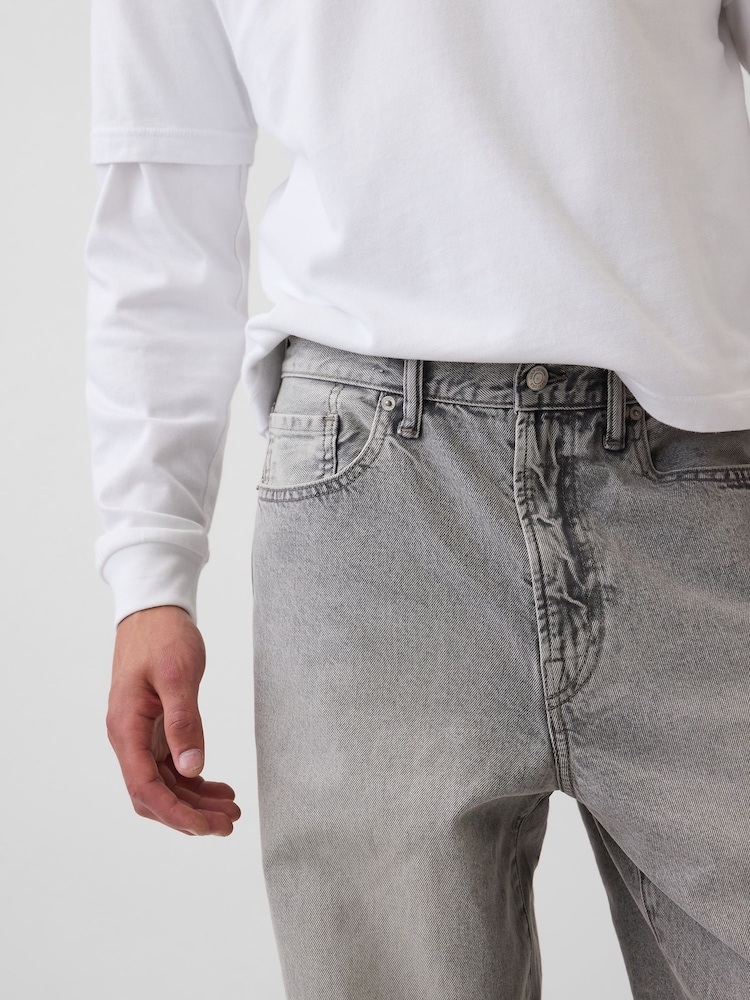 Pelēks - Džinsa audums "Gap Baggy" - Attēls 5 no 5