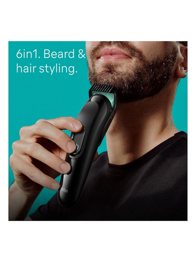 Braun All In One Style Kit Series 3 MGK3411, 6in1 Kit For Beard, Hair and More - Image 2 of 5