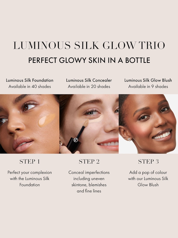 Armani Beauty Luminous Silk Lightweight Liquid Concealer - Image 4 of 4 Armani Beauty Luminous Silk Lightweight Liquid Concealer - Image 4 of 4