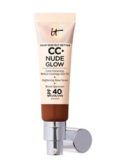 IT Cosmetics CC+ Nude Glow Lightweight Foundation + Glow Serum with SPF 40 - Image 1 of 4