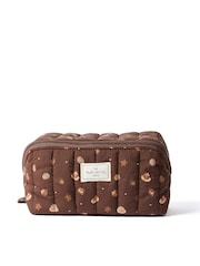 The Flat Lay Co. Pumpkin Spice Marshmallow Flat Lay Makeup Box Bag - Image 1 of 4