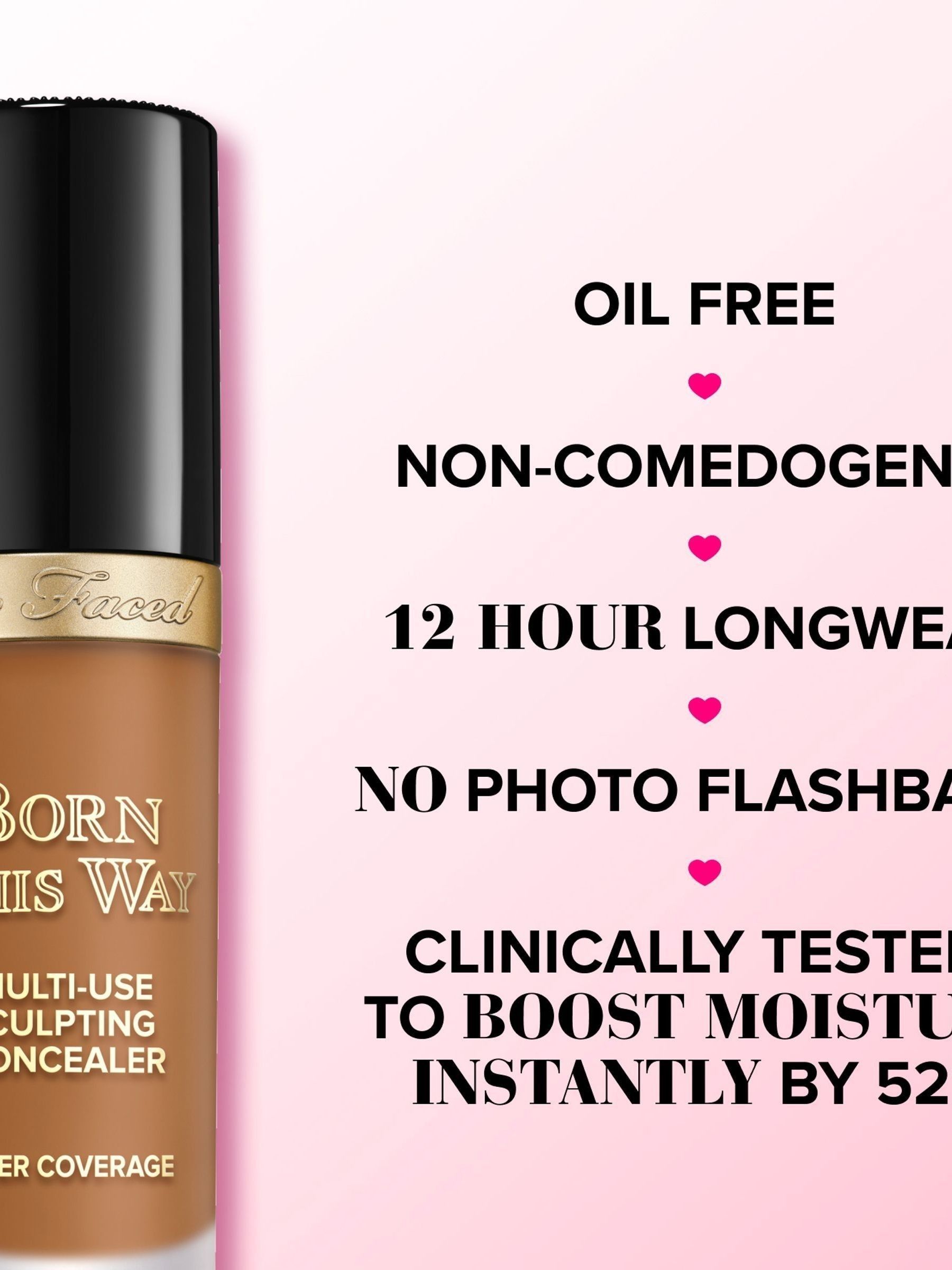 face to face Too Faced | A Glowing Fusion of Skincare + Illumination