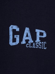 Mėlyna - „Gap Relaxed“ džemperis su pilnu užtrauktuku - 3 paveikslėlis iš 4