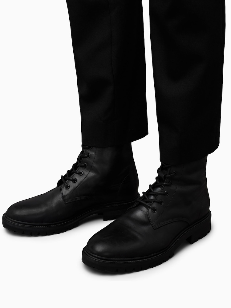 AllSaints Black Tobias Boots - Image 8 of 8