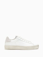 AllSaints White Shana Sneakers - Image 1 of 7
