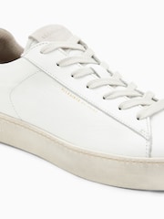 AllSaints White Shana Sneakers - Image 4 of 7