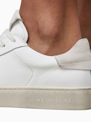 AllSaints White Shana Sneakers - Image 7 of 7