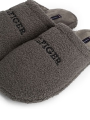 Tommy Hilfiger Sivi topli kodrasti hišni čevlji - Slika 6 iz 6