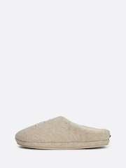 Tommy Hilfiger Embroidered Basics Brown Slippers - Image 4 of 7
