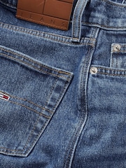 Tommy Jeans Blue Claire High Rise Wide Leg 100% Cotton Jeans - Image 3 of 3
