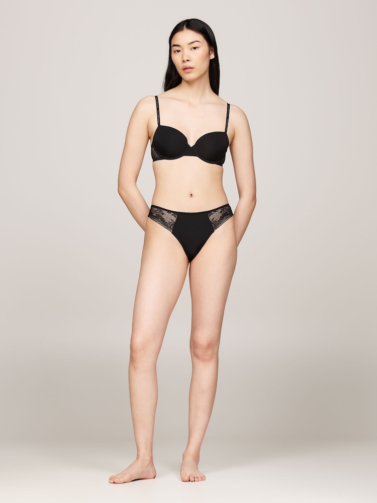 Schwarz - Tommy Hilfiger Down-Filled Quilted Knickers - Bild 2 von 5
