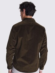 MOSS Brown Corduroy 100% Cotton Overshirt - Image 2 of 6