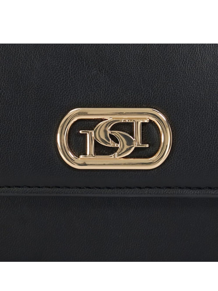 Dune London Black Sapphire Branded Cross-Body Bag - Image 5 of 5