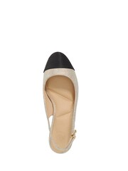Dune London Gold Casing Sling Back Block Heel Sandals - Image 5 of 5
