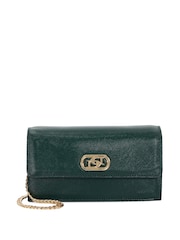 Dune London Green Sapphire Branded Cross-Body Bag - Image 2 of 5