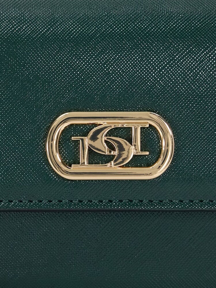 Dune London Green Sapphire Branded Cross-Body Bag - Image 4 of 5