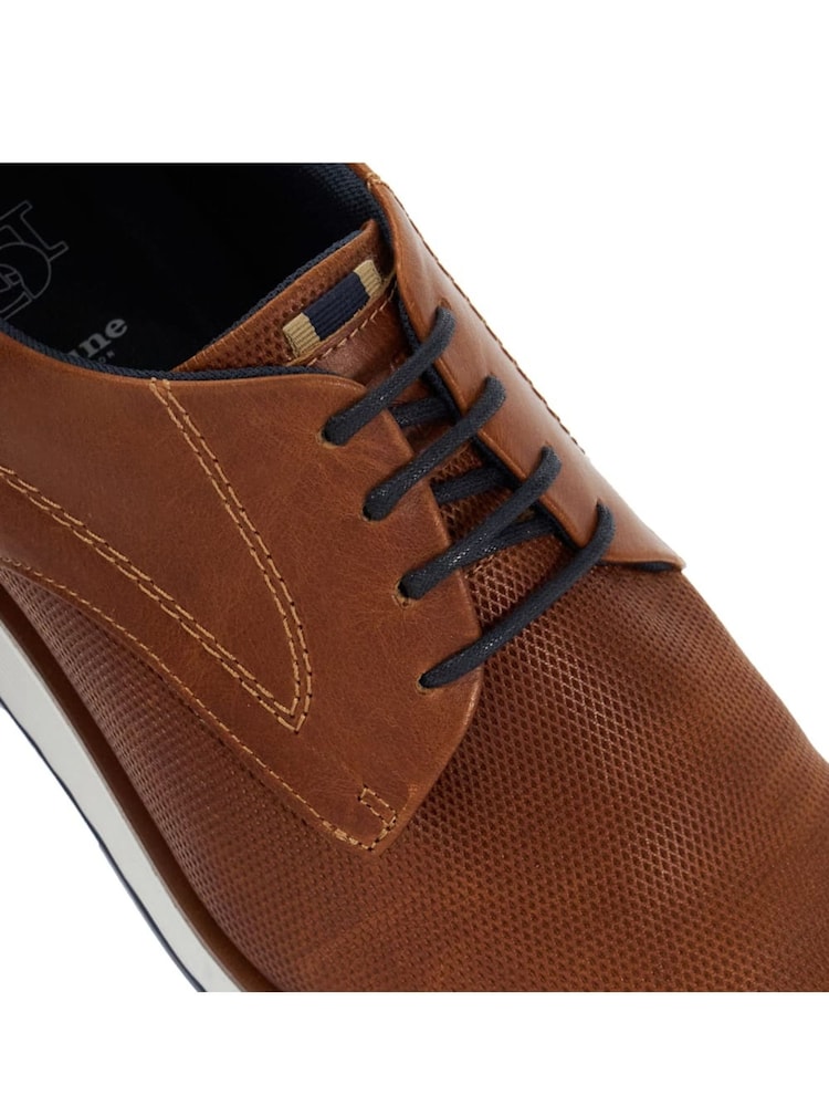 rjava - širok kroj - Dune London Beko Wedge Gibson Čevlji - Slika 5 iz 5