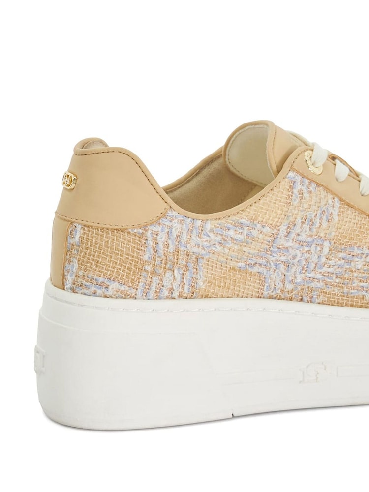Natur Chrome - Dune London Episode 2 Flatform-Sportschuhe mit Schnürung - Bild 7 von 7 Natur Chrome - Dune London Episode 2 Flatform-Sportschuhe mit Schnürung - Bild 7 von 7