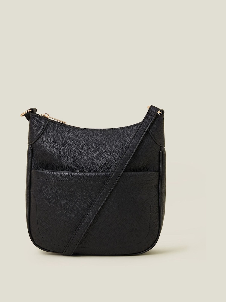 Accessorize Black Large Messenger Bag - Image 2 of 3