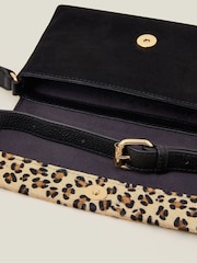 Accessorize Animal Print Small Leather Crossbody Bag - Image 4 of 4