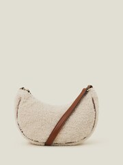 Accessorize, Umhängetasche aus Lammfellimitat - Bild 1 von 2