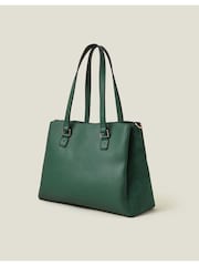 Accessorize Green Webbing Strap Shoulder Bag - Image 2 of 5
