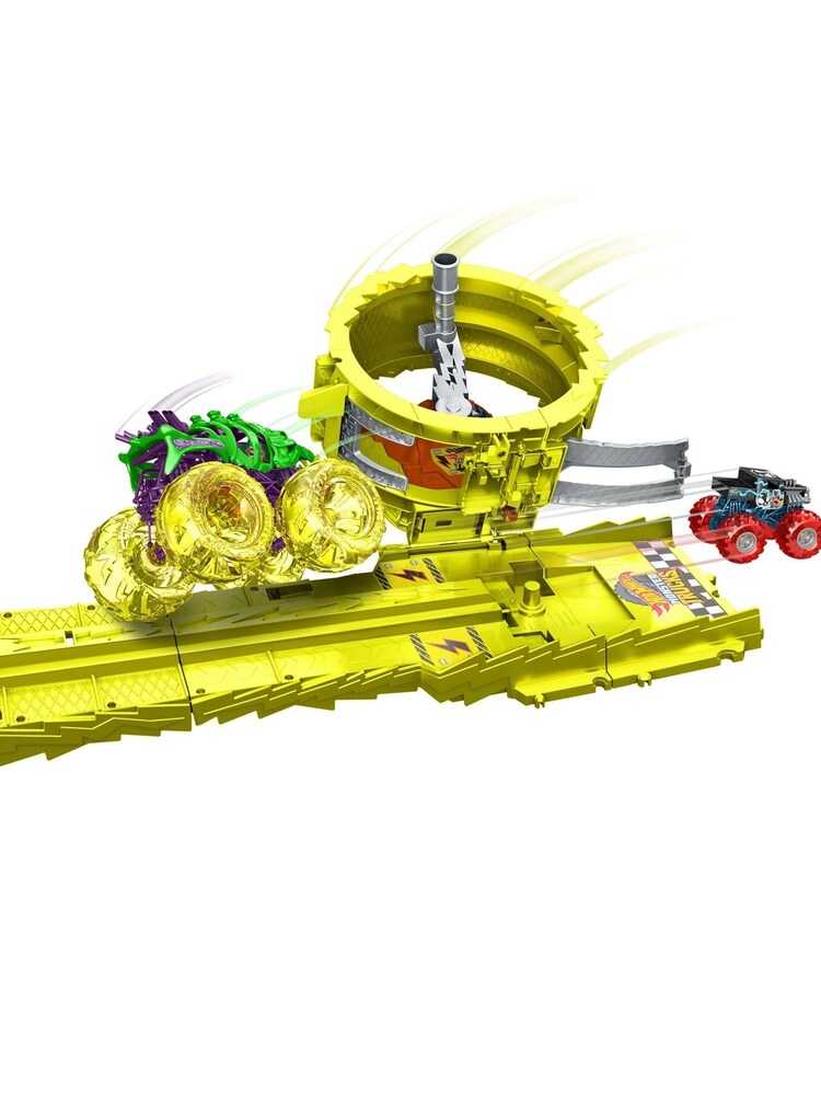Mattel Games Hot Wheels Monster Truck Arena Smashers Rhinomite Chargin Challenge - Image 2 of 5