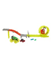 Mattel Games Hot Wheels Monster Truck Arena Smashers Rhinomite Chargin Challenge - Image 4 of 5