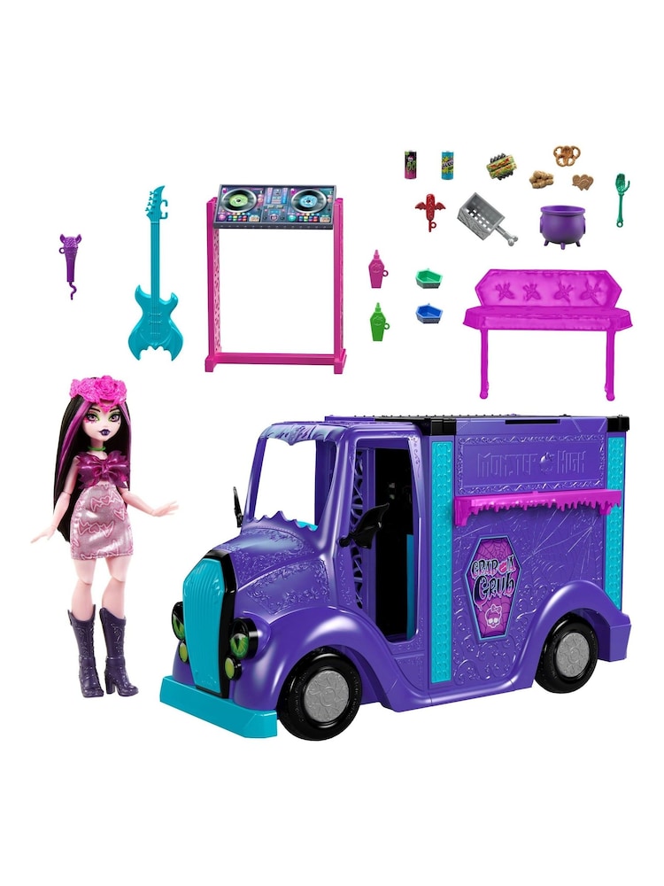 Mattel Games Fangtastic Food Truck - Image 1 of 5