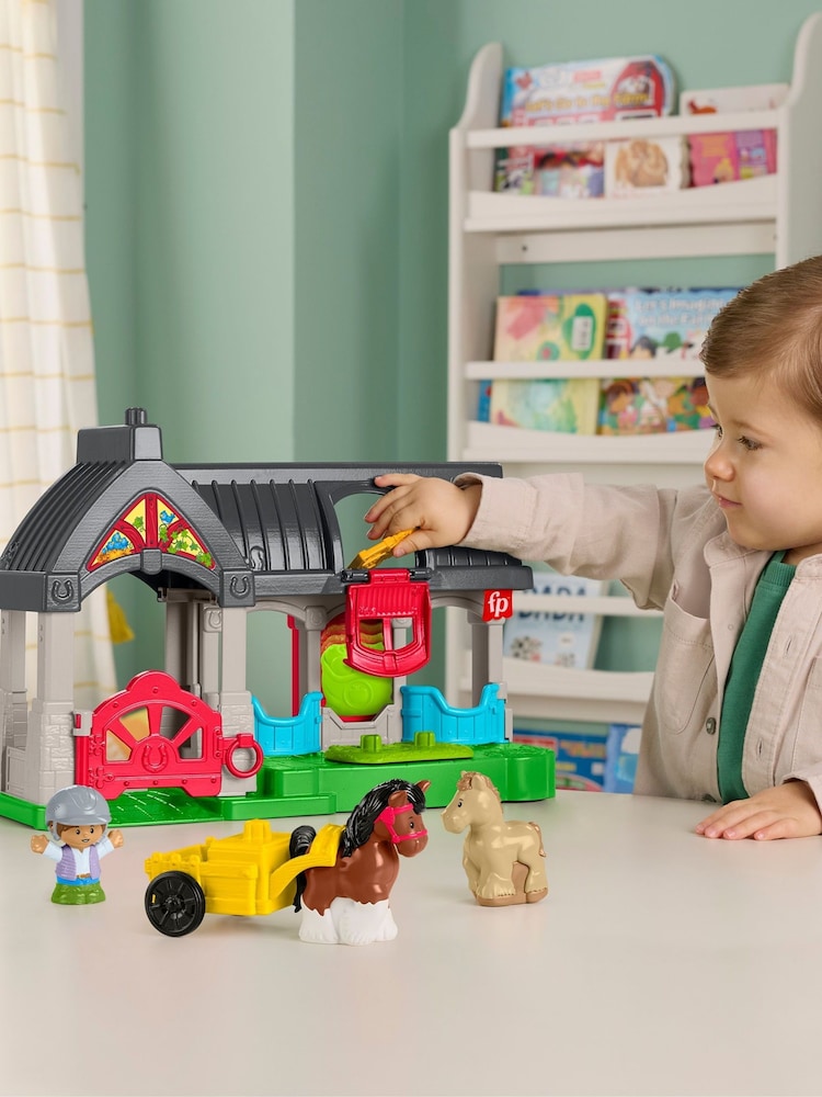 Mattel Games Little People Stable Playset - Image 1 of 6