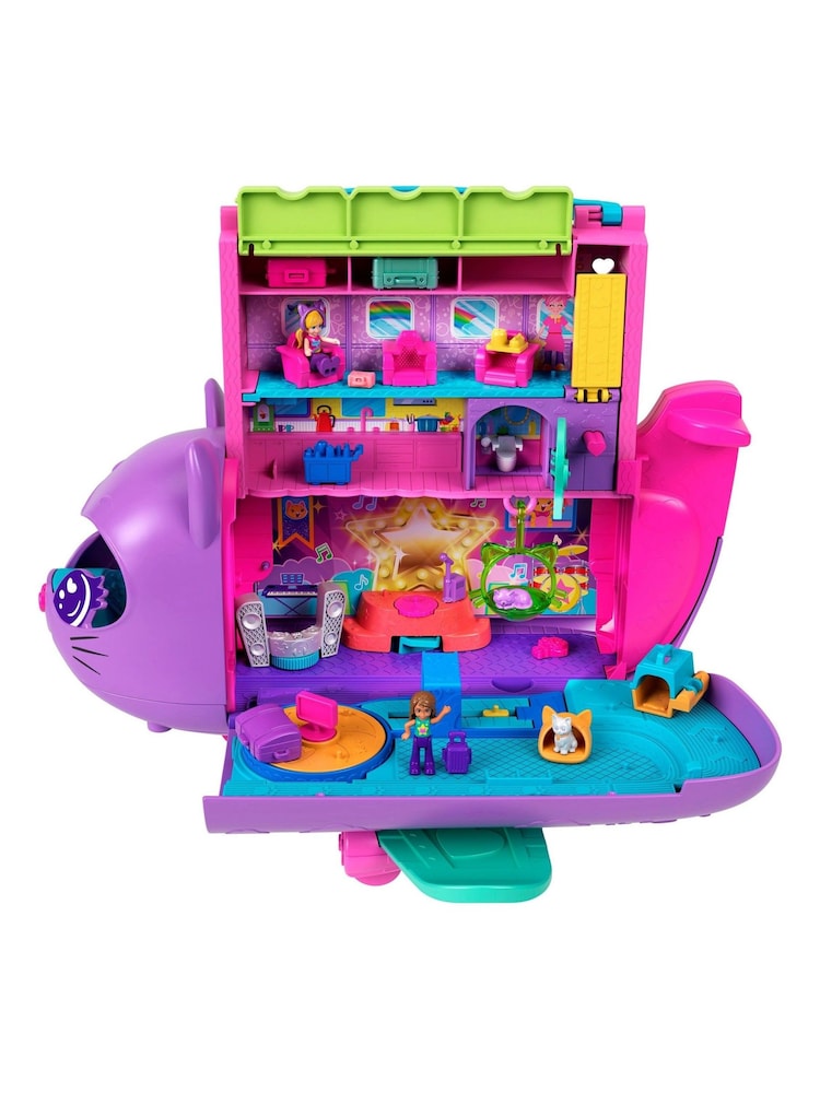 Mattel Games Polly Pocket Kitty Plane - Image 2 of 6