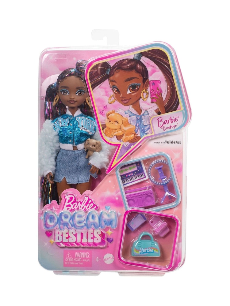 Mattel Games Dream Besties Barbie Brooklyn - Image 2 of 6