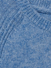 Azul fuerza aérea - Reiss Cloud Merino Wool-Blend Crew-Neck Jumper - Imagen 4 de 4