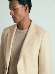 Reiss Stone Charley Atelier Single-Breasted Blazer in Wool-Blend Twill - Image 5 of 8