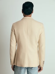 Reiss Stone Charley Atelier Single-Breasted Blazer in Wool-Blend Twill - Image 6 of 8
