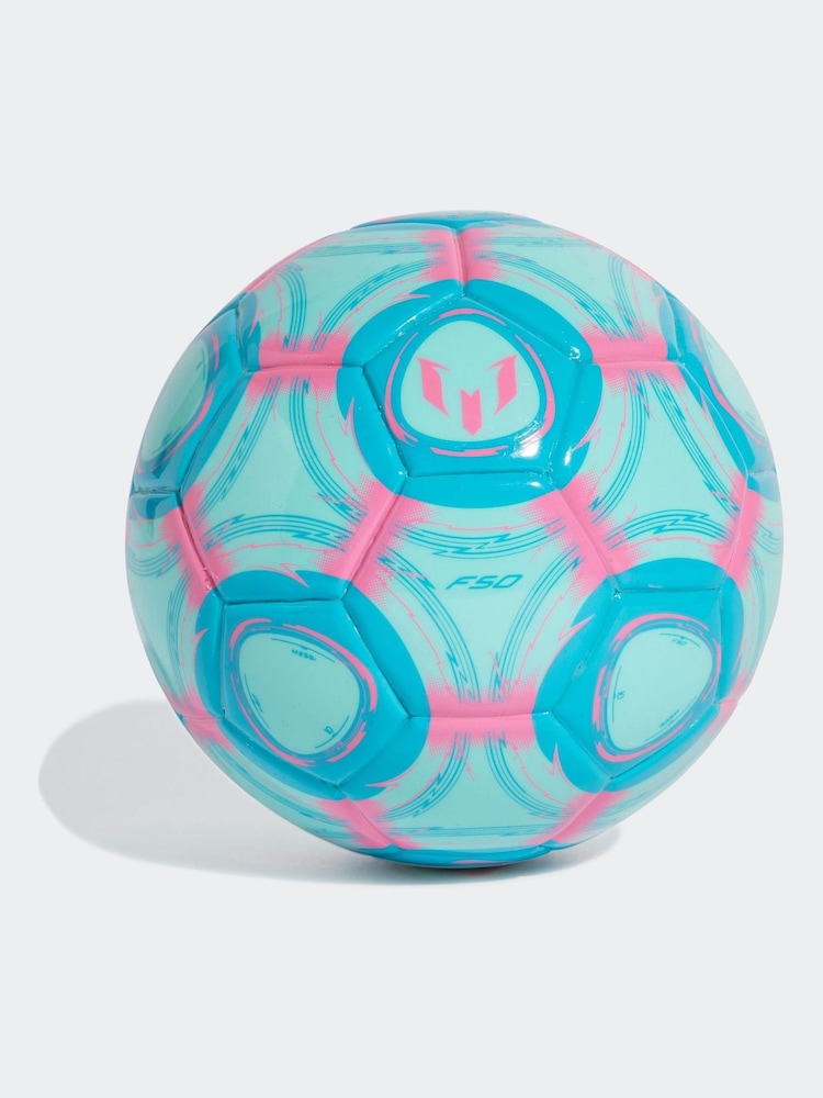 adidas Blue Messi Mini Ball - Image 2 of 4