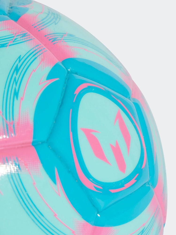 adidas Blue Messi Mini Ball - Image 4 of 4