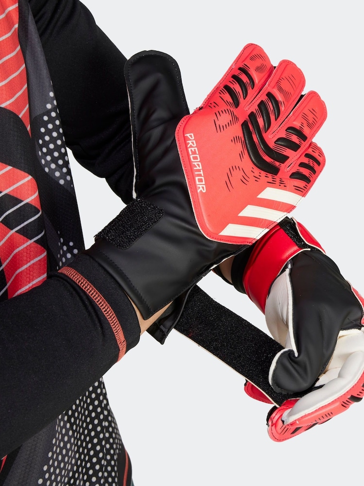 adidas Black Predator Training Goalkeeper Gloves - Image 4 of 8