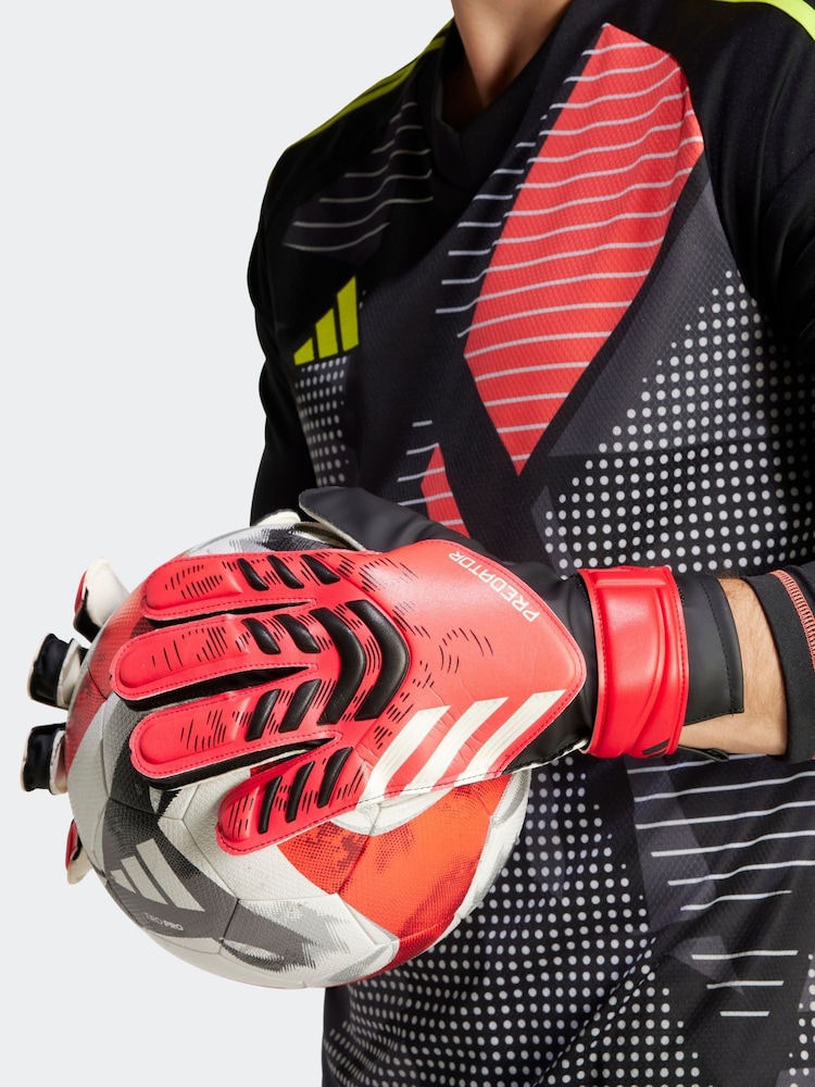 adidas Black Predator Training Goalkeeper Gloves - Image 7 of 8