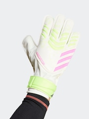 adidas White Predator Training Goalkeeper Gloves - Image 1 of 8