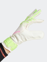 adidas White Predator Training Goalkeeper Gloves - Image 2 of 8