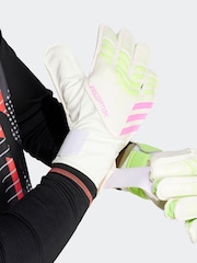 adidas White Predator Training Goalkeeper Gloves - Image 3 of 8