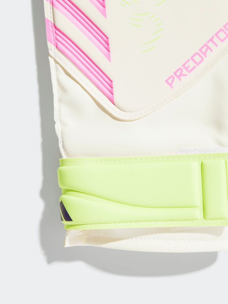 adidas White Predator Training Goalkeeper Gloves - Image 8 of 8