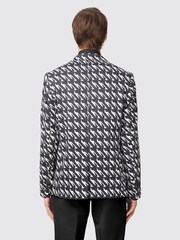Twisted Tailor Black Slim Fit Munro Cotton Jacket - Image 2 of 4
