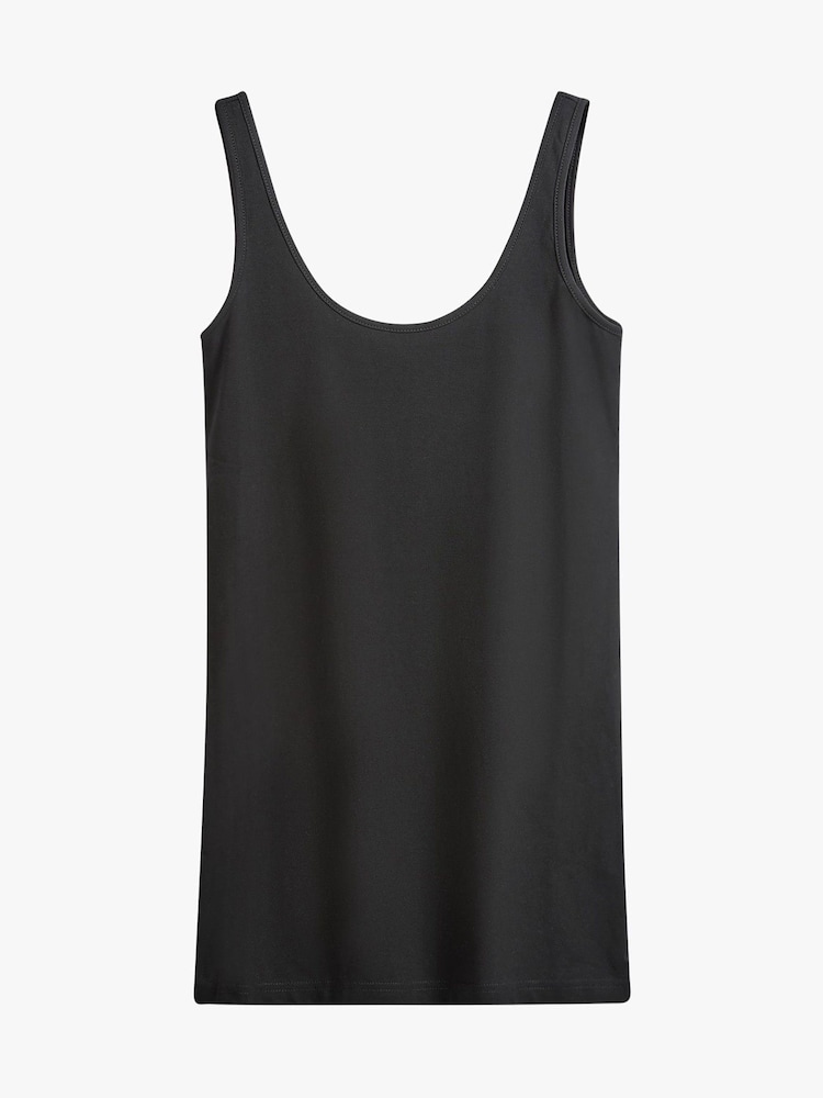 Hush Black Marcy Long Line Tank - Image 5 of 5