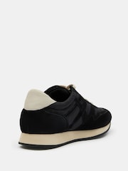 Hush Black Rylee Retro Trainers - Image 3 of 4